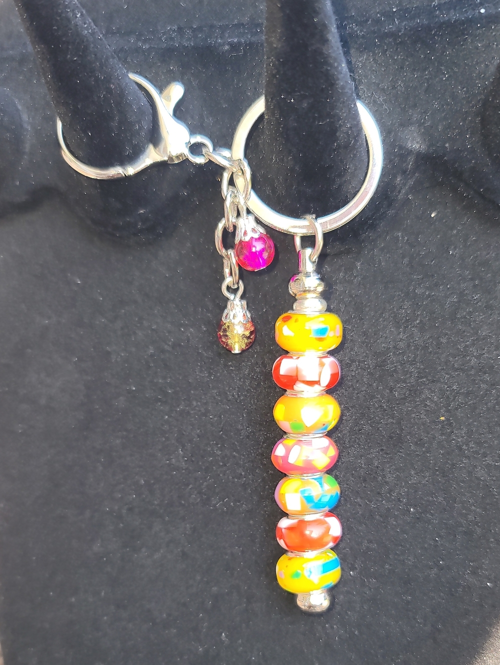 Colorful Dangle Keychain
